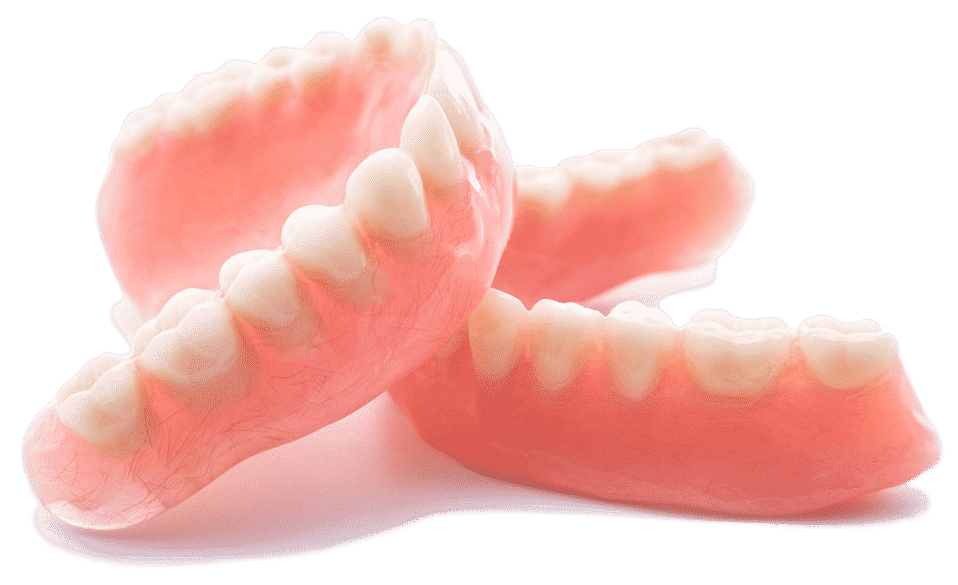 complete dentures illustration